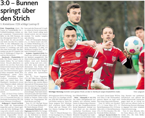 Herren: Kneheim - Cappeln I 0:1 (MT 12.03.2024)